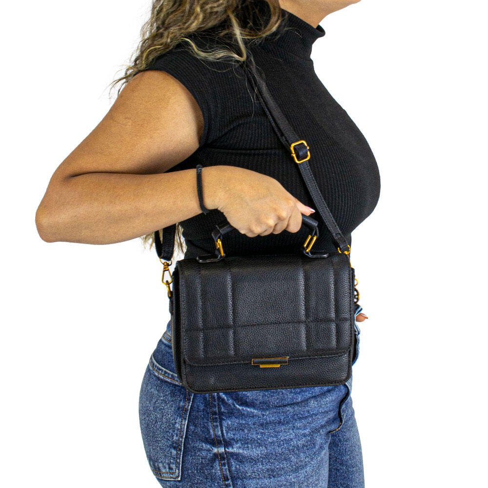 BOLSA FEMININA H.E SX6033 Preto 2