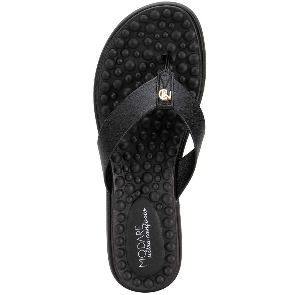 TAMANCO FEMININO FLAT MODARE 7162331 Preto 5