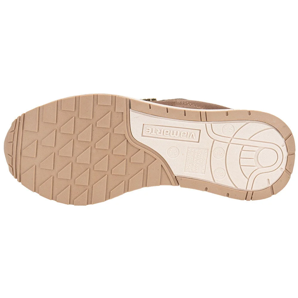 TÊNIS FEMININO CAUSAL VIA MARTE 286001 Marrom 4