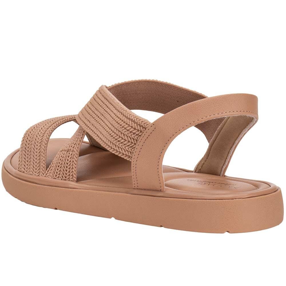SANDÁLIA FEMININA FLAT MODARE 7208105 Bege 3