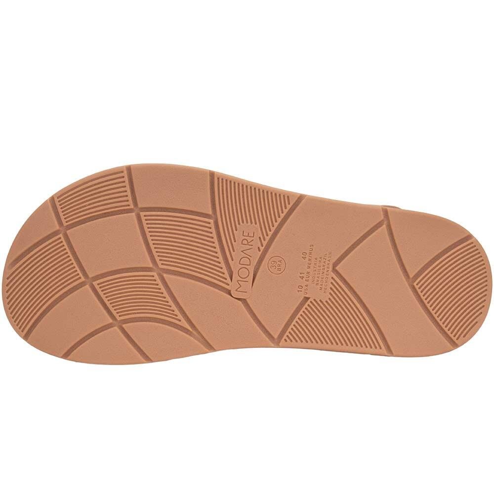 SANDÁLIA FEMININA FLAT MODARE 7208105 Bege 4