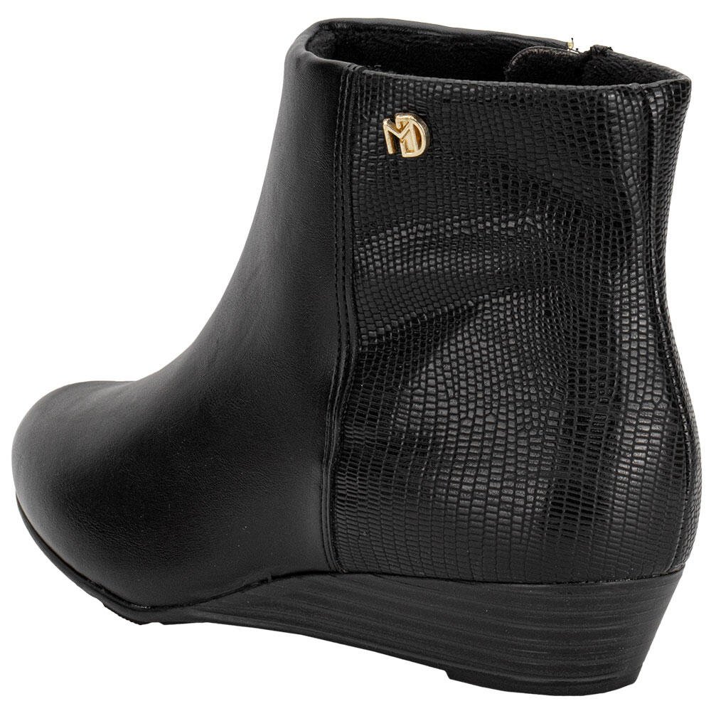 BOTA FEMININA CANO BAIXO MODARE 7076100 Preto 2