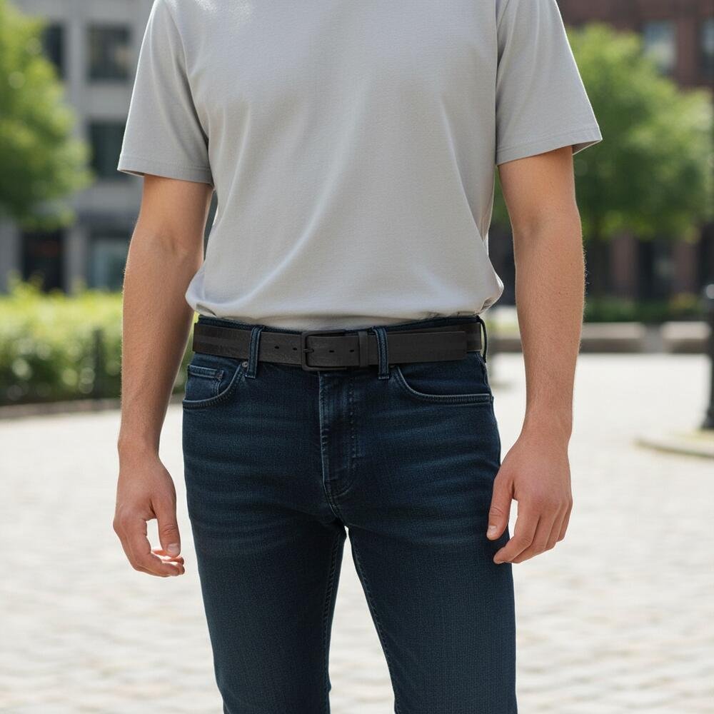 CINTO MASCULINO AMÉRICA 4004205 Preto 2