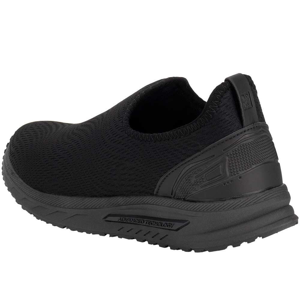 TÊNIS MASCULINO SLIP ON ZEUZ 103RX Preto 2