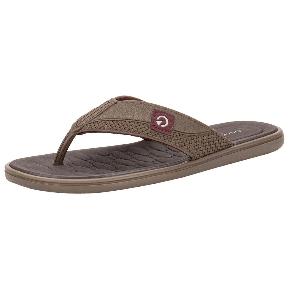 CHINELO MASCULINO MALTA VII CARTAGO 12620 Marrom 3