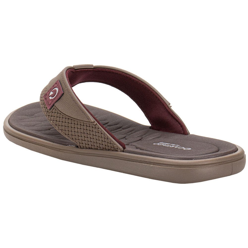 CHINELO MASCULINO MALTA VII CARTAGO 12620 Marrom 4