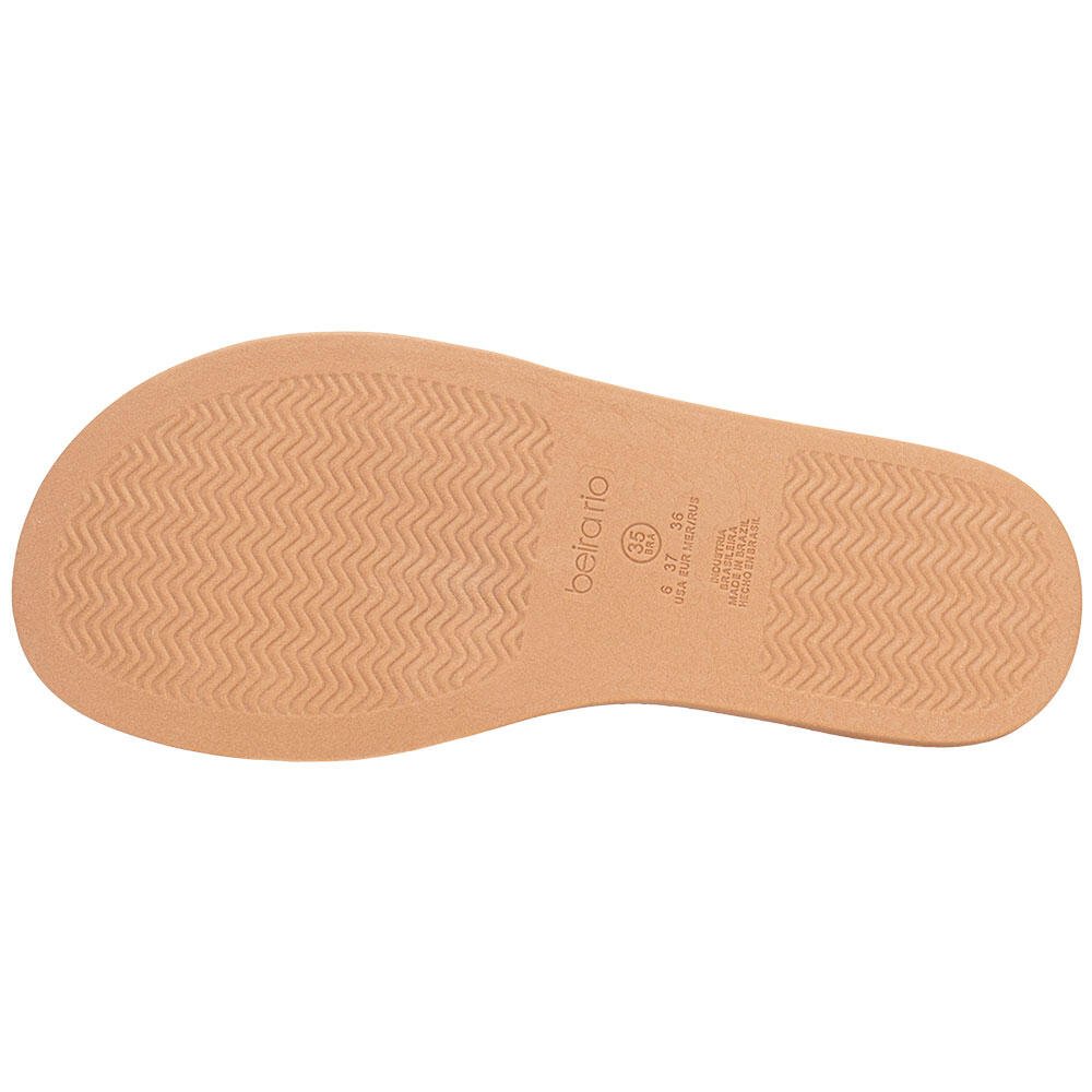 TAMANCO FEMININO FLAT BEIRA RIO 8488123 Bege 4