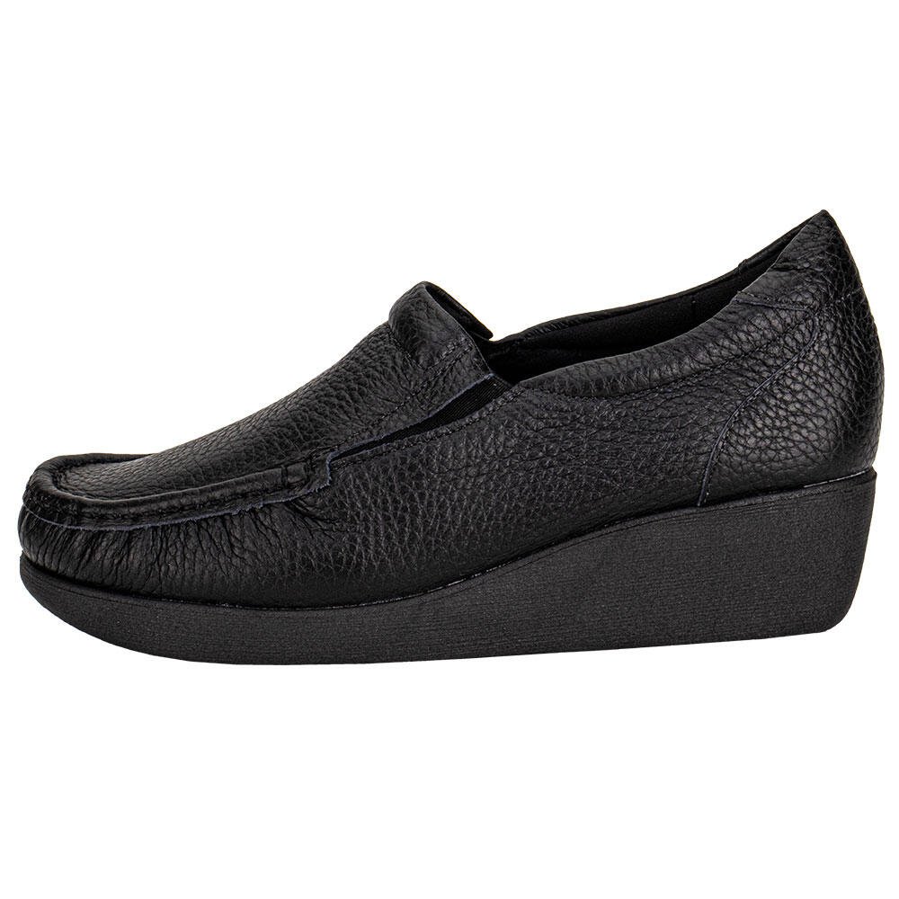 MOCASSIM FEMININO ANABELA USAFLEX 5743PL082 Preto 2