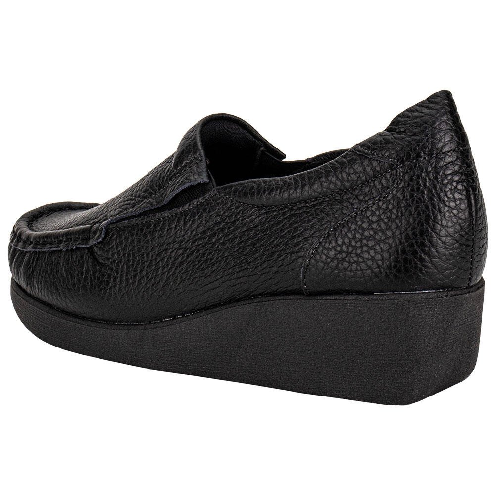 MOCASSIM FEMININO ANABELA USAFLEX 5743PL082 Preto 3