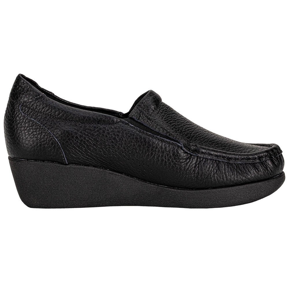 MOCASSIM FEMININO ANABELA USAFLEX 5743PL082 Preto 5