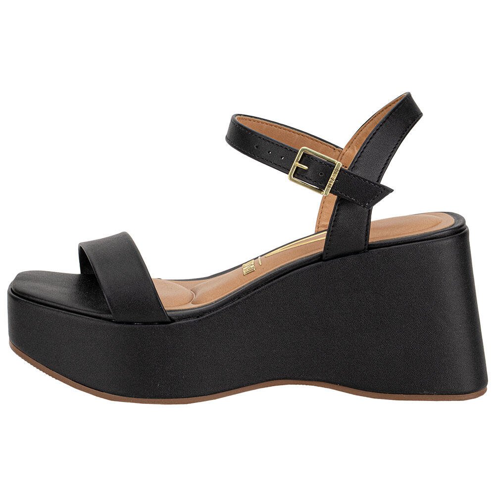SANDÁLIA FEMININA ANABELA VIZZANO 6559103 Preto 2