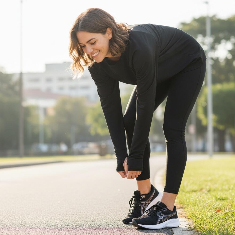 TÊNIS FEMININO RAIDEN 5 ASICS 1012C048 Preto 2