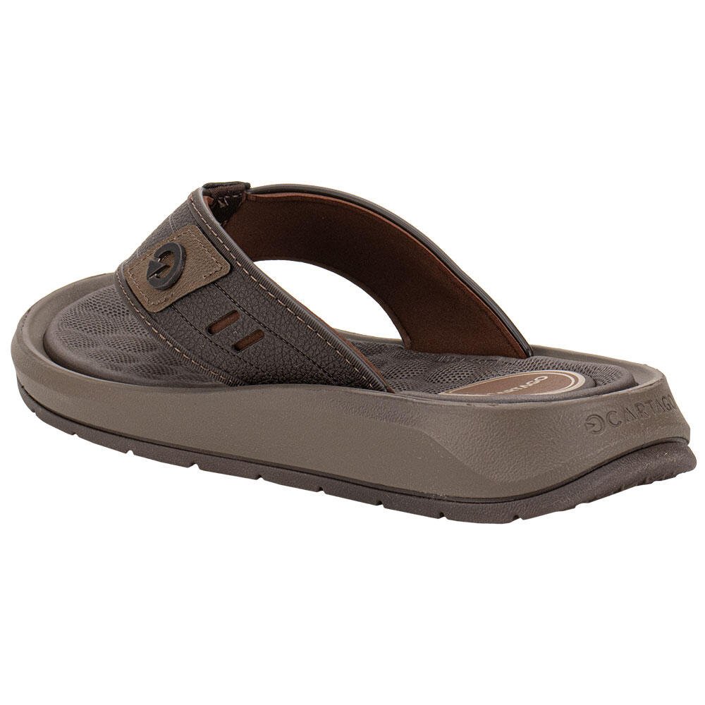 CHINELO MASCULINO SANTORINI VIII CARTAGO 12536 Café 4