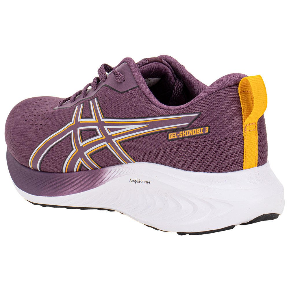 TÊNIS FEMININO SHINOBI 3 ASICS 1012C054 Roxo 3