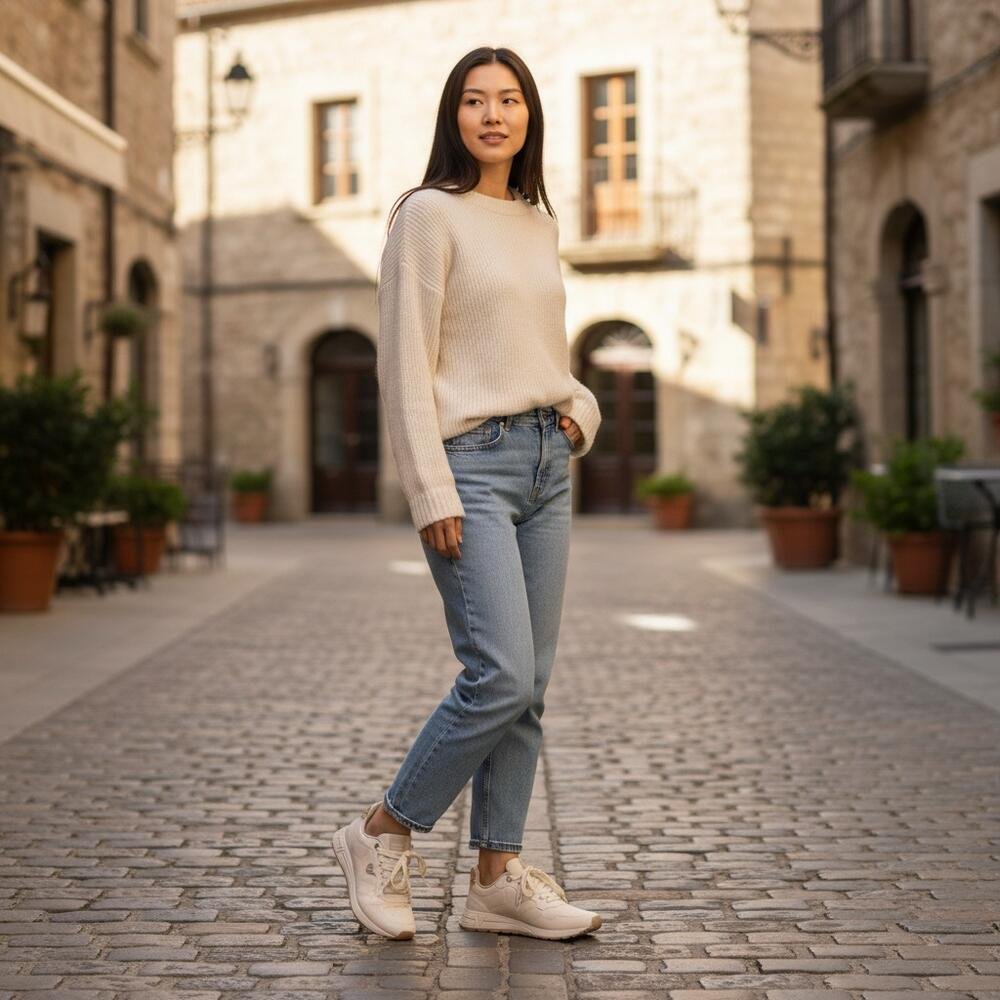 TÊNIS FEMININO CASUAL VIA MARTE 286001 Bege 2