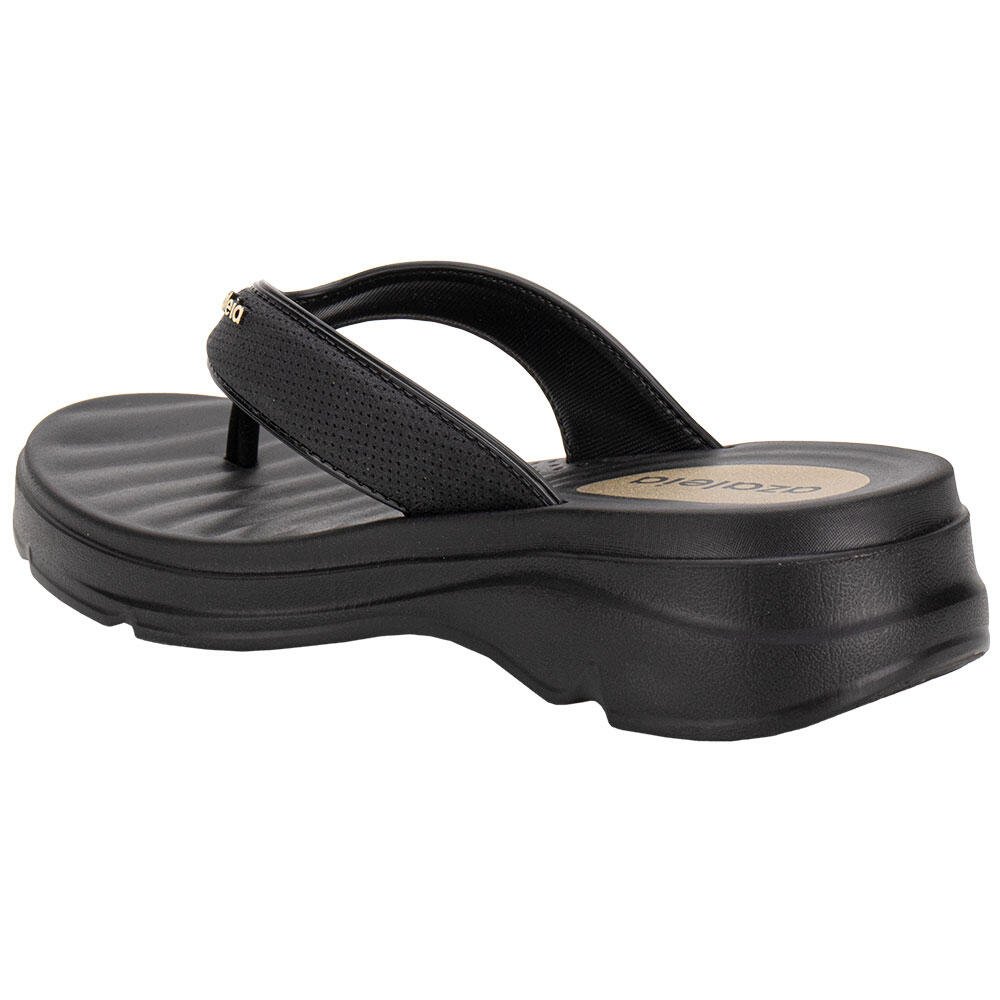 TAMANCO FEMININO SALTO GROSSO ELI AZALEIA 19301 Preto 2