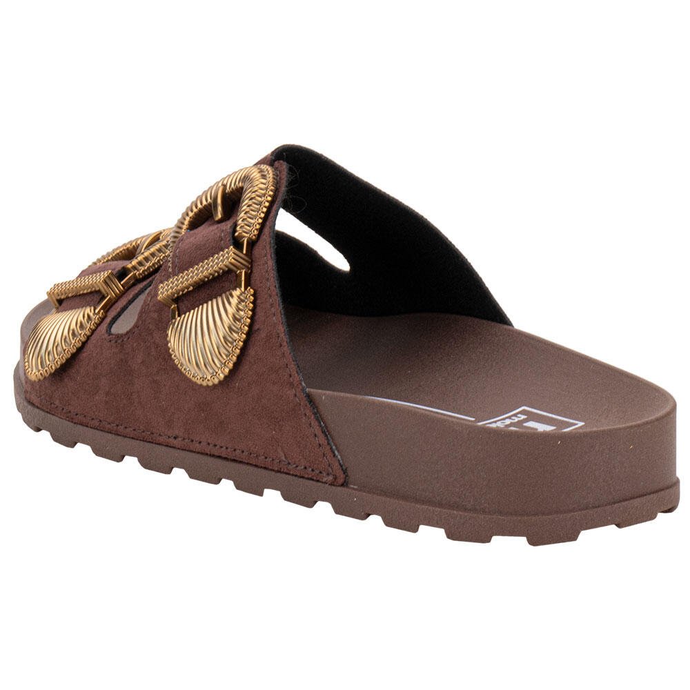 SANDÁLIA FEMININA CONFORTO MOLECA 5436441 Marrom 3