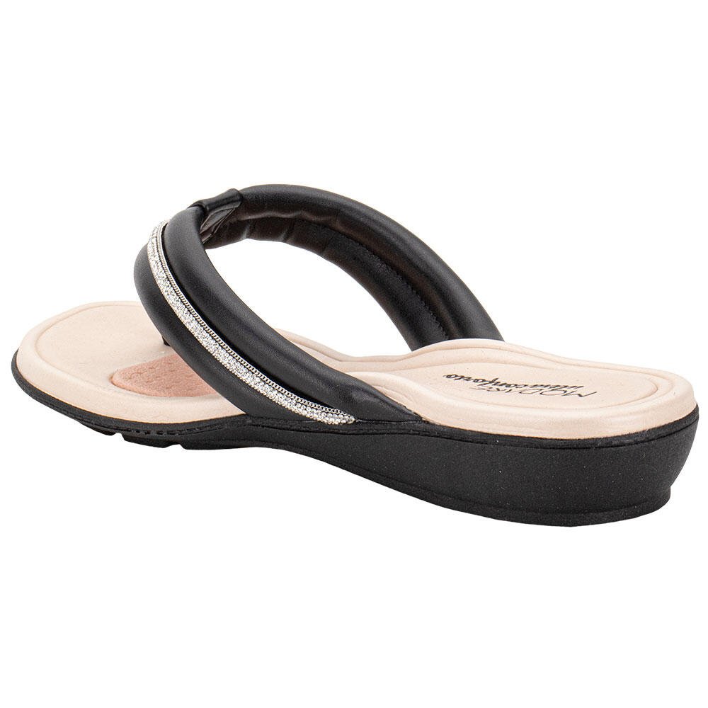 TAMANCO FEMININO FLAT MODARE 7127248 Preto 3