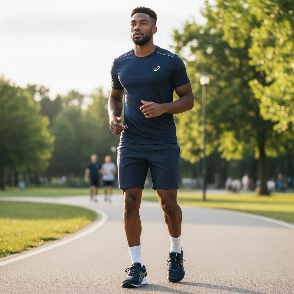 TÊNIS MASCULINO SHINOBI 3 ASICS 1011C292 Azul Marinho 2