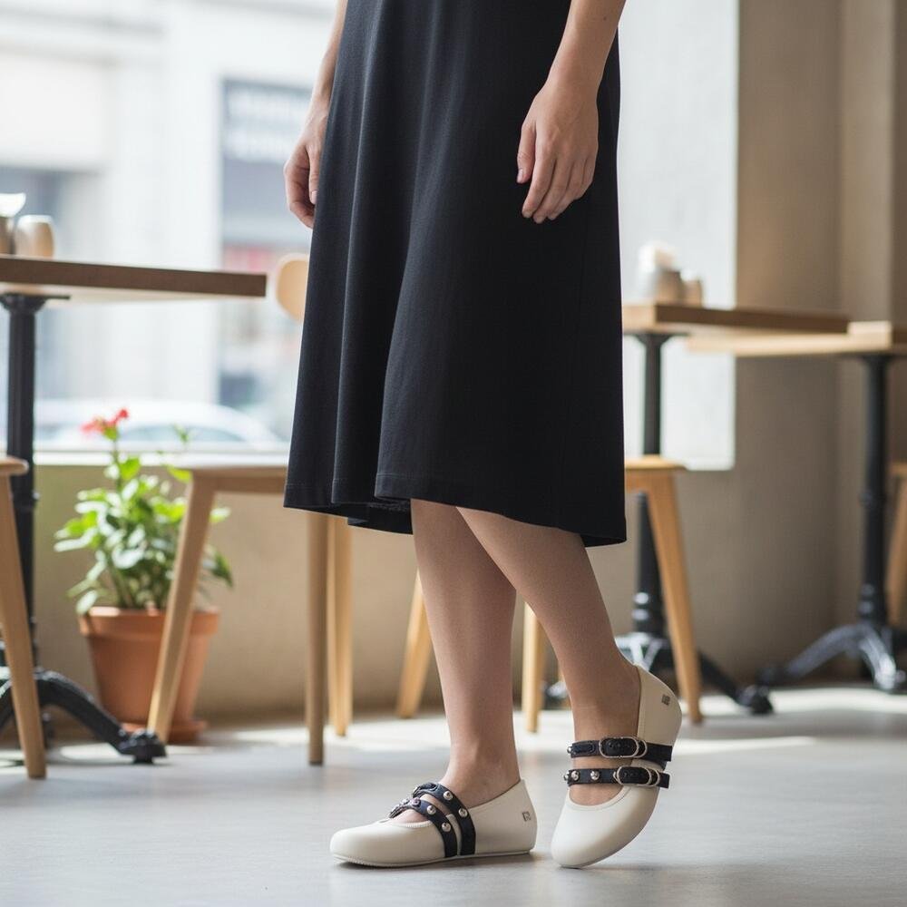 MELISSA SOFT BALLERINA STUDS 37049 Branco 2