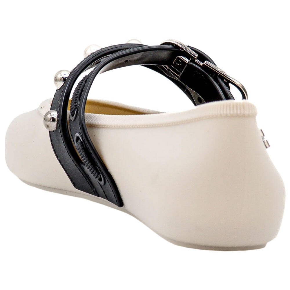 MELISSA SOFT BALLERINA STUDS 37049 Branco 3