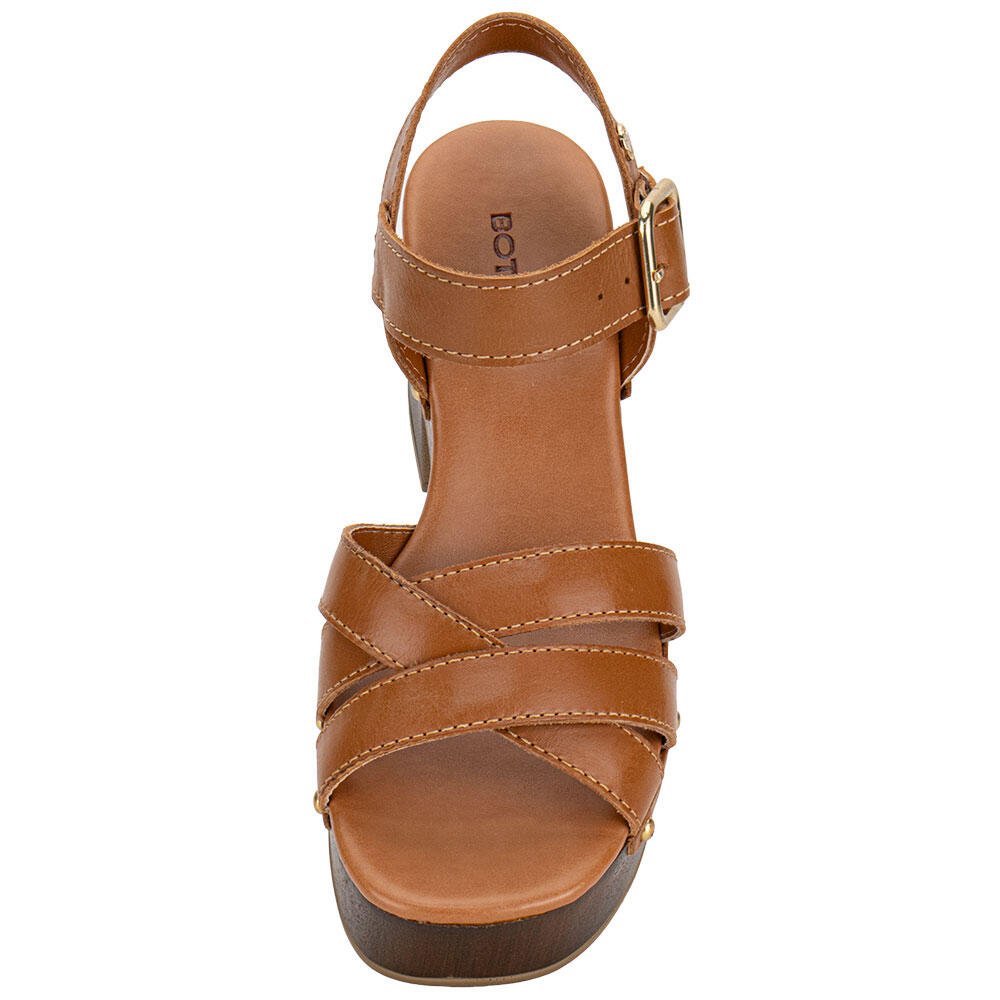 SANDÁLIA FEMININA MEIA PATA BOTTERO 370508 Marrom 5