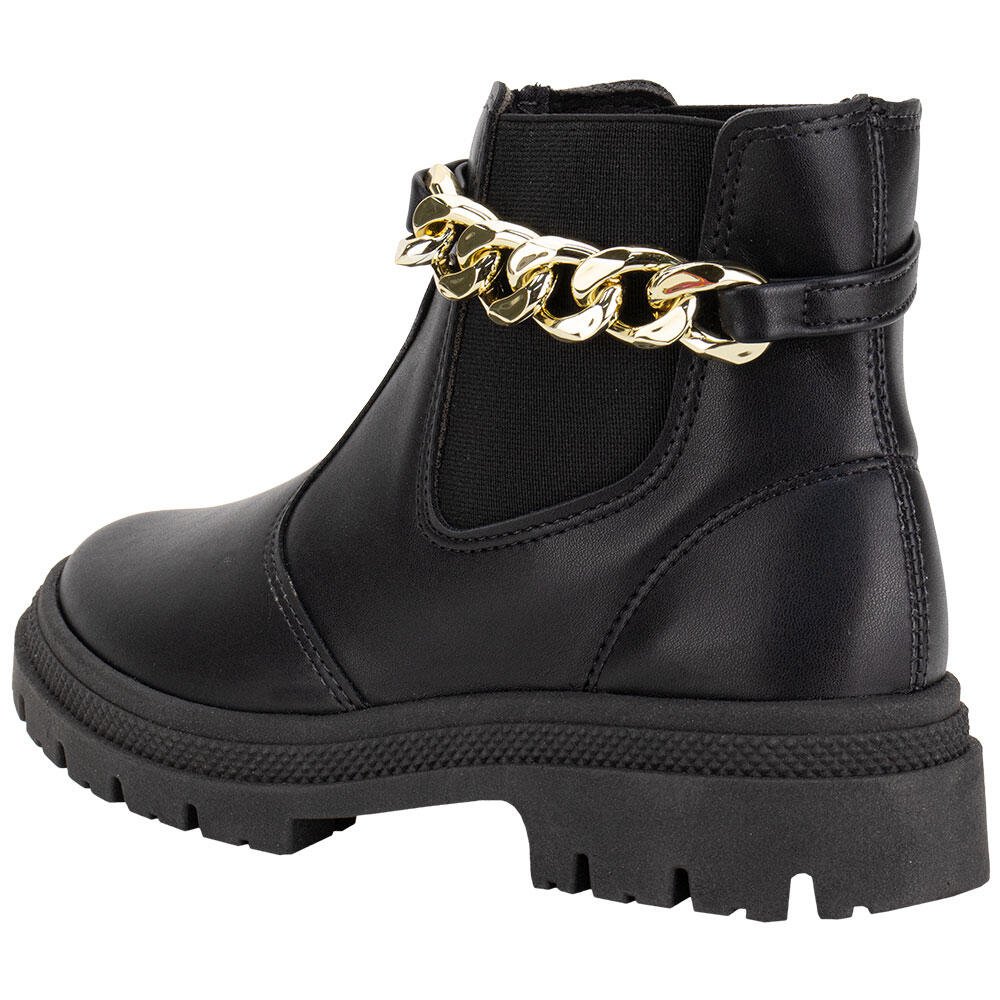 BOTA FEMININA CANO BAIXO MOLECA 5344103 Preto 3