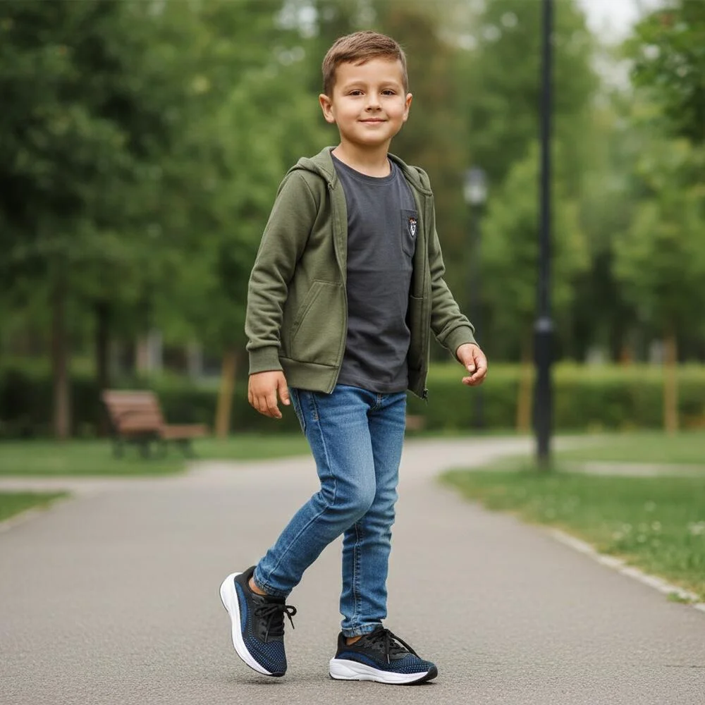 TÊNIS INFANTIL MOLEKINHO 2869107 Preto/Azul 2