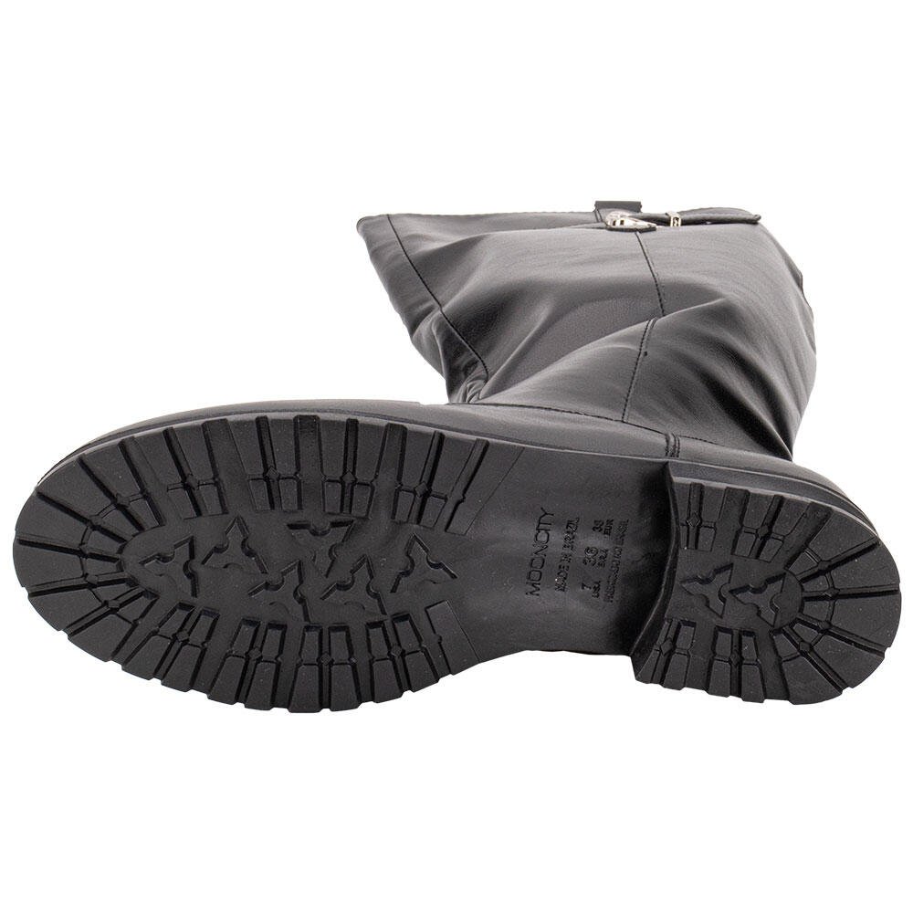 BOTA FEMININA CANO ALTO MOONCITY 72129 Preto 4
