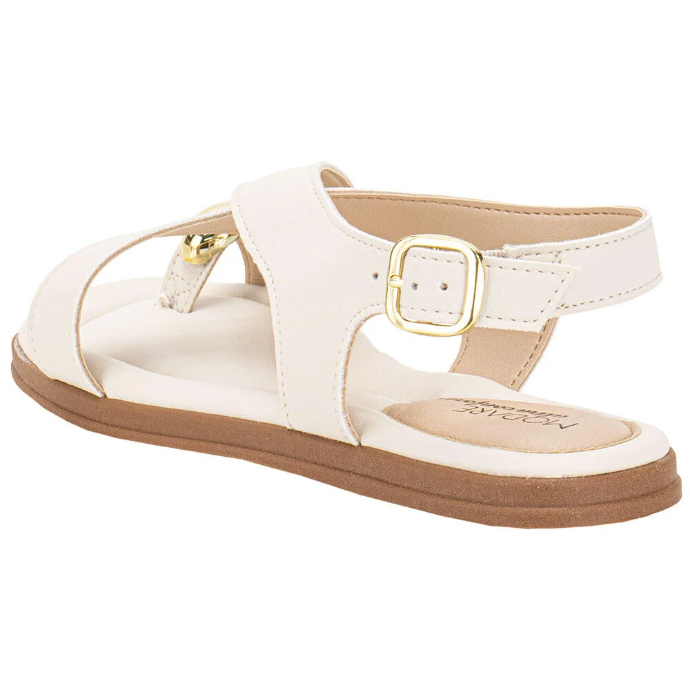 SANDÁLIA FEMININA FLAT MODARE 7212106 Branco 3