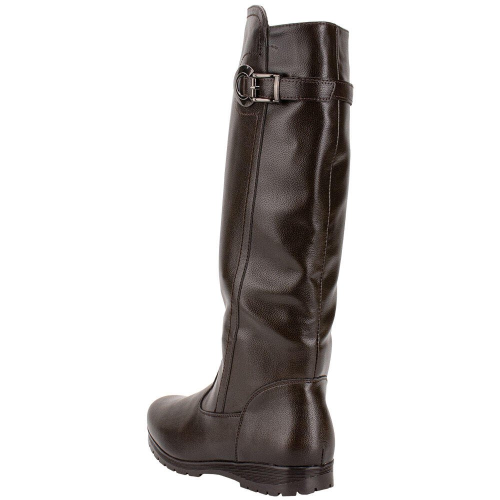 BOTA FEMININA CANO ALTO MOONCITY 71130 Marrom 3