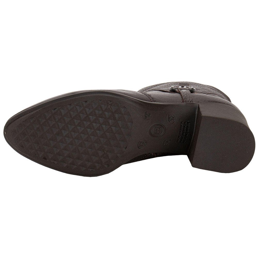 BOTA FEMININA CANO BAIXO BOTTERO 346919 Marrom 4