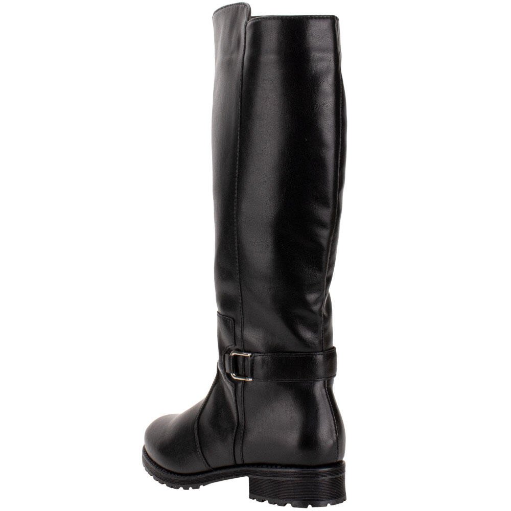 BOTA FEMININA CANO ALTO MOONCITY 72136 Preto 3