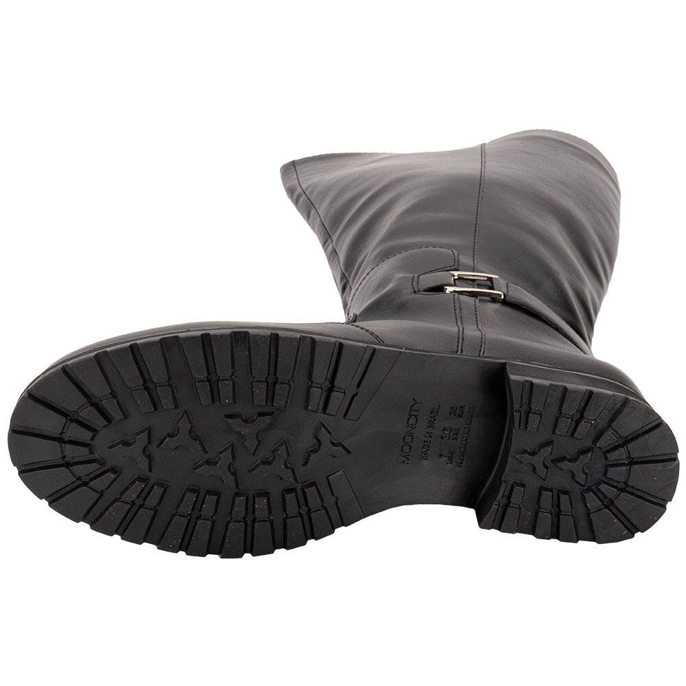 BOTA FEMININA CANO ALTO MOONCITY 72136 Preto 4