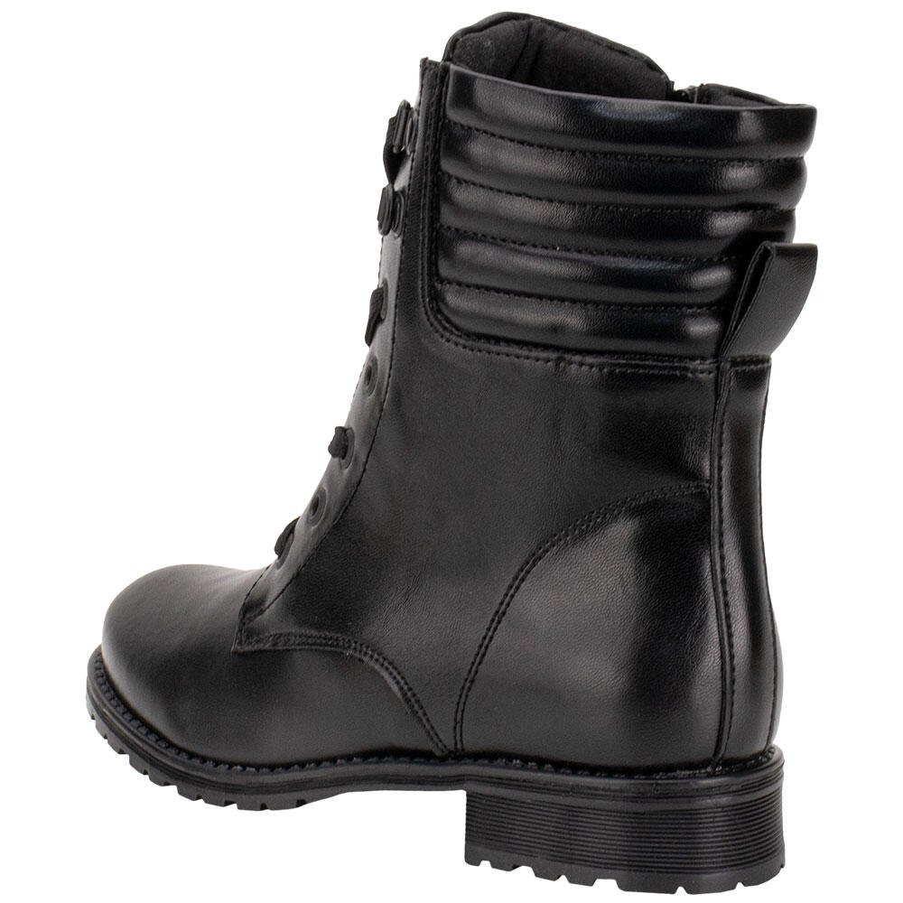 BOTA FEMININA COTURNO MOONCITY 72127 Preto 3