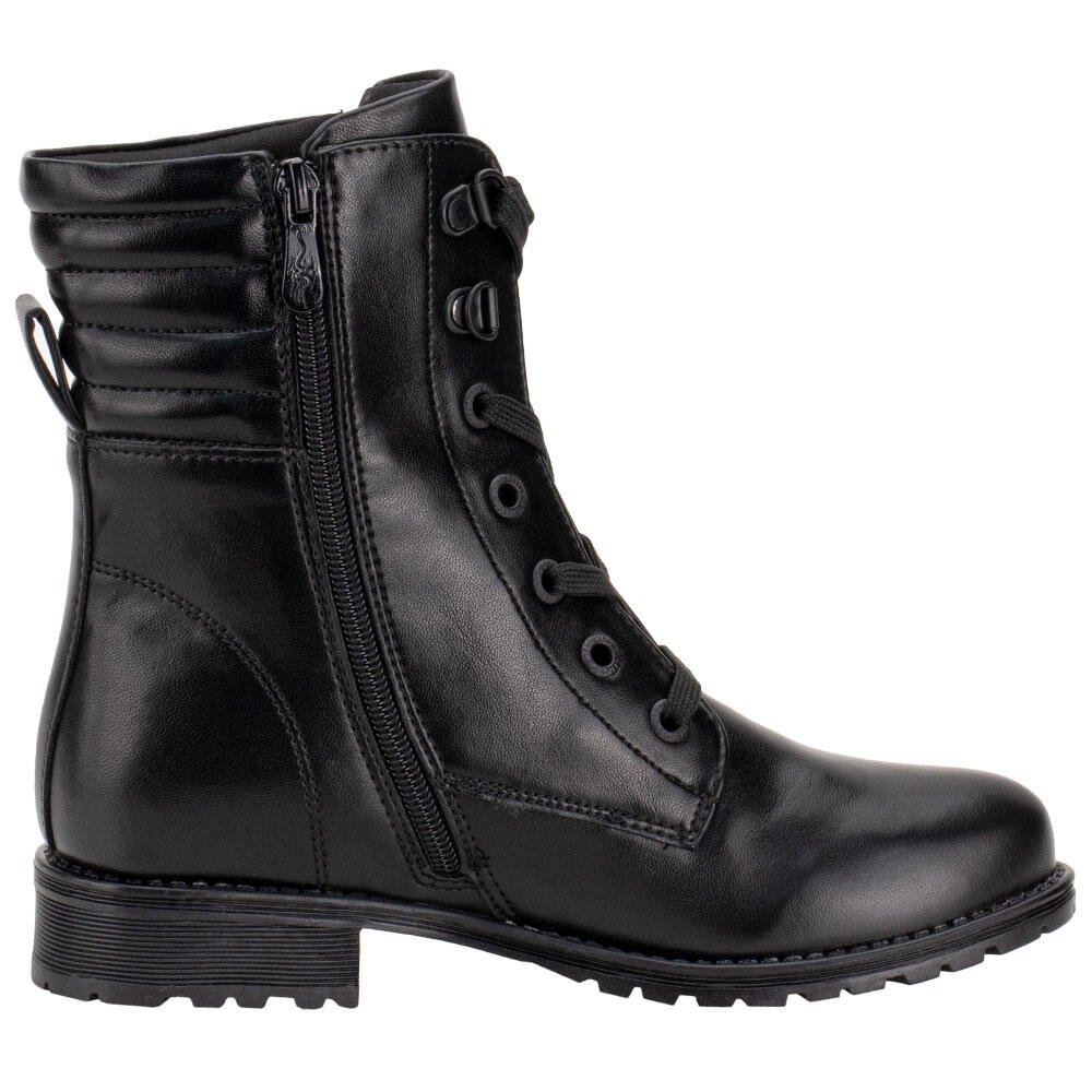 BOTA FEMININA COTURNO MOONCITY 72127 Preto 5