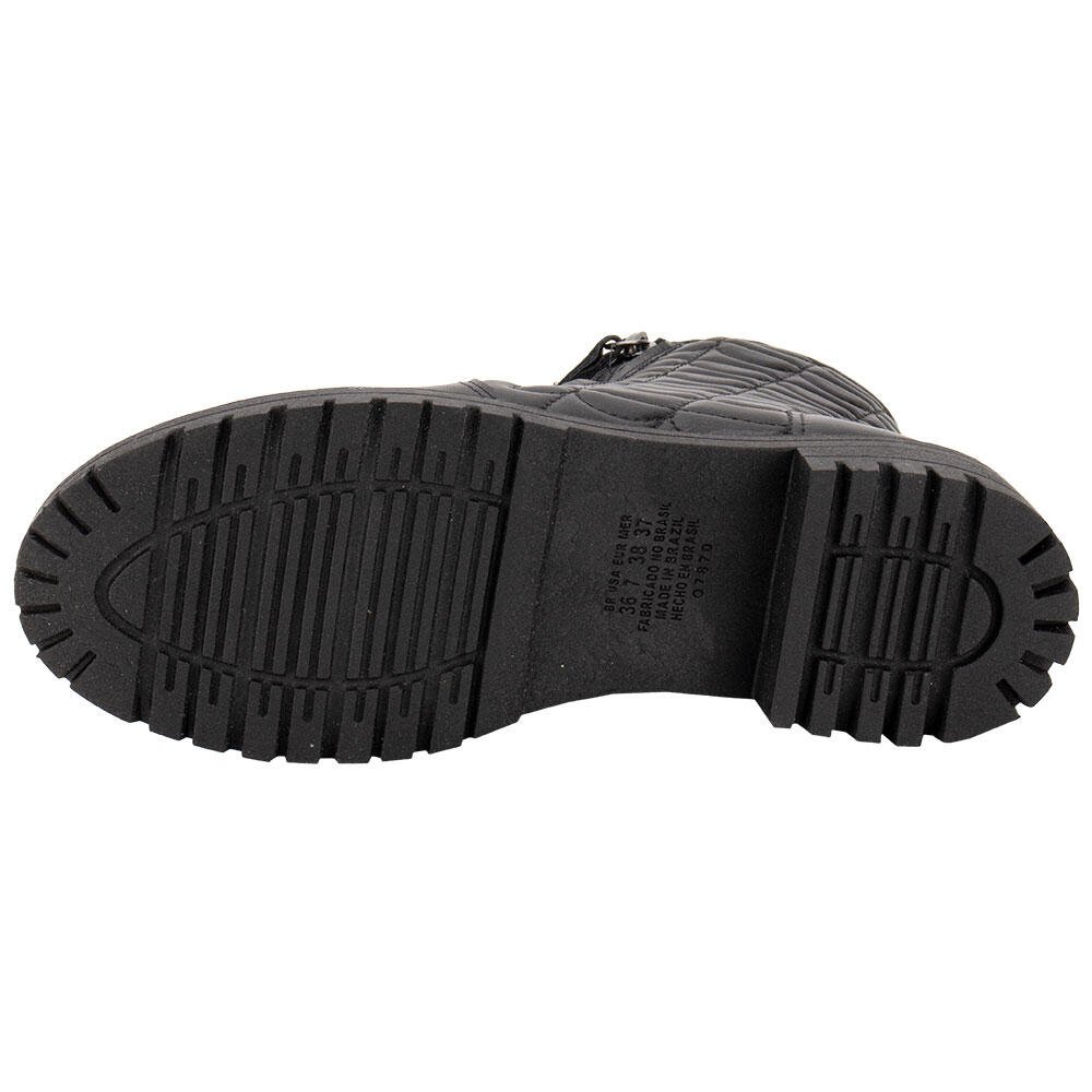 BOTA FEMININA CANO BAIXO MISSISSIPI MI842 Preto 4