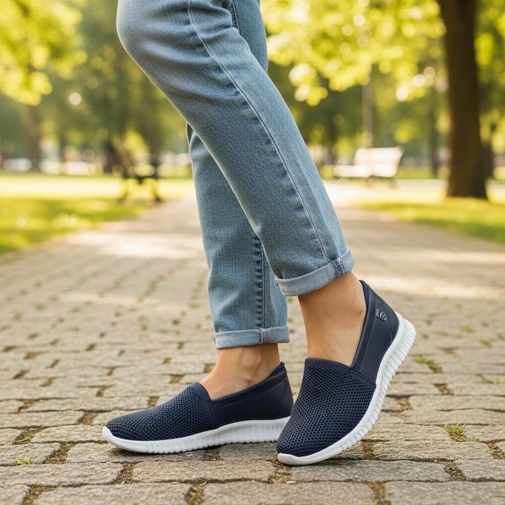 TÊNIS FEMININO SLIP ON KOLOSH C4004 Azul Marinho 2