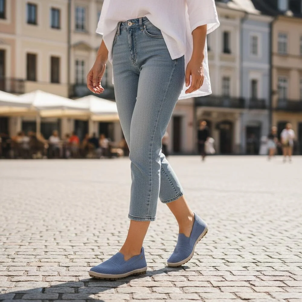 TÊNIS FEMININO SLIP ON KOLOSH C3502 Azul 2