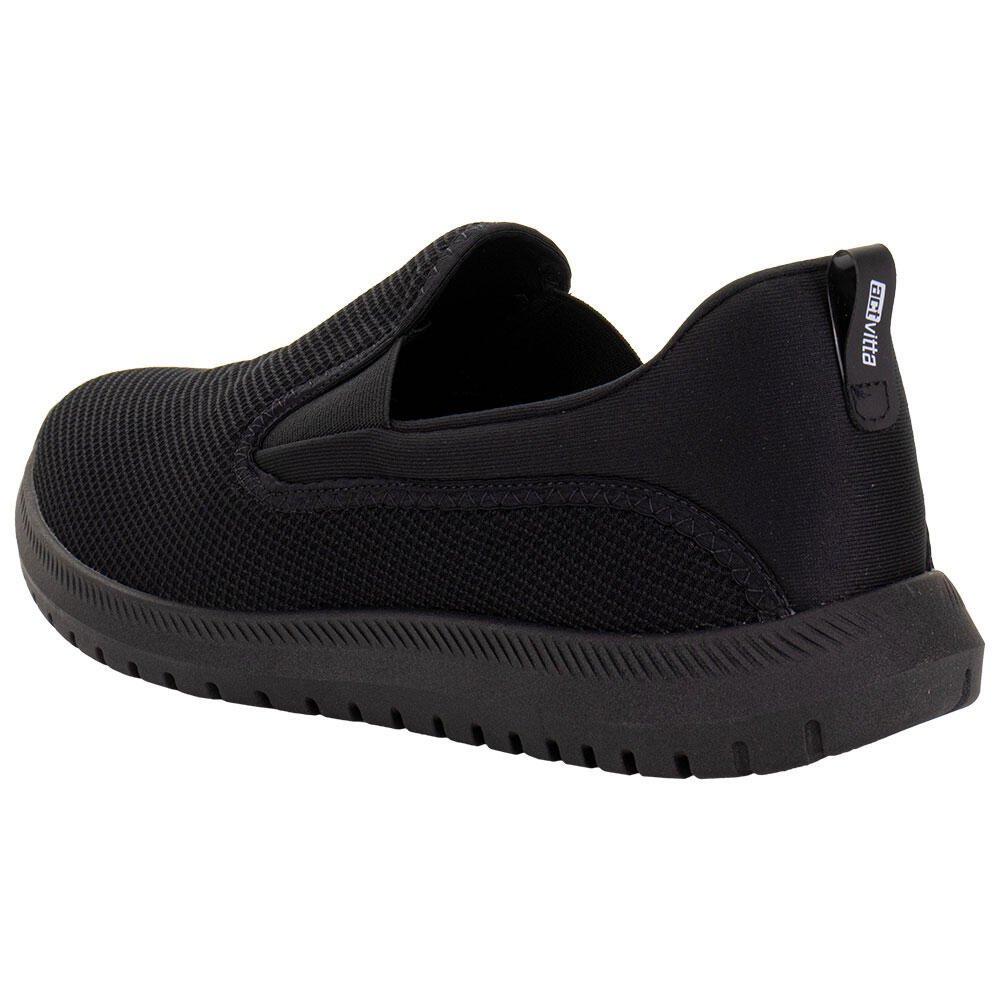 TÊNIS MASCULINO SLIP ON ACTVITTA 4931103 Preto 3