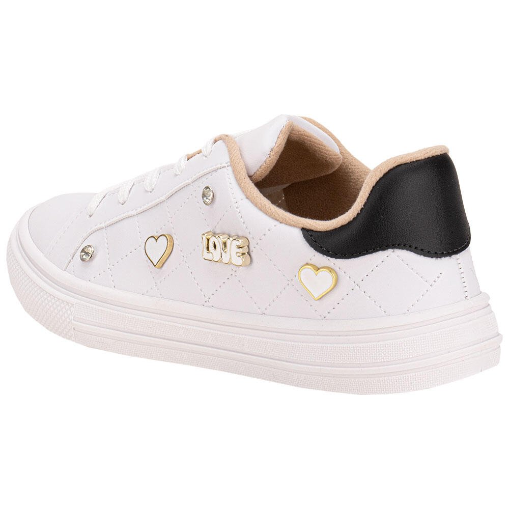 TÊNIS FEMININO CASUAL MOLECA 5796115 Branco 3