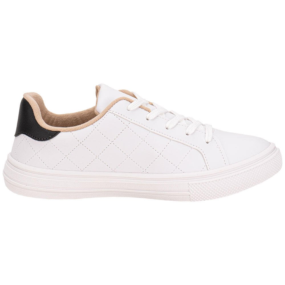 TÊNIS FEMININO CASUAL MOLECA 5796115 Branco 5