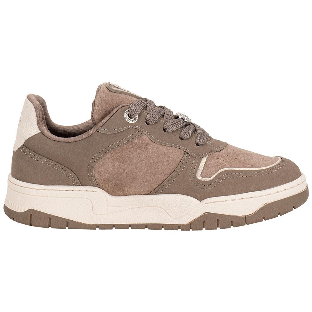 TÊNIS FEMININO CASUAL VIA MARTE 276007 Taupe 5