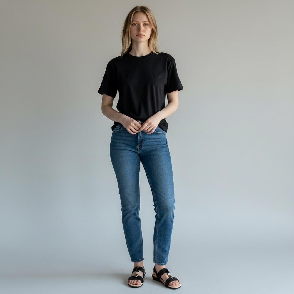 SANDÁLIA FEMININA FLAT MODARE 7127260 Preto 2