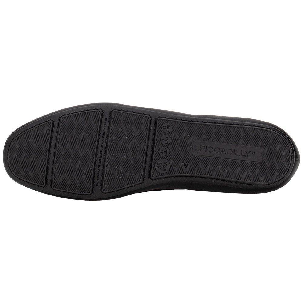 MOCASSIM FEMININO PICCADILLY 122035 Preto 4