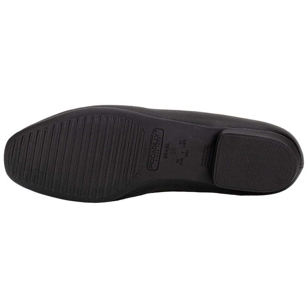 MOCASSIM FEMININO PICCADILLY 250266 Preto 4