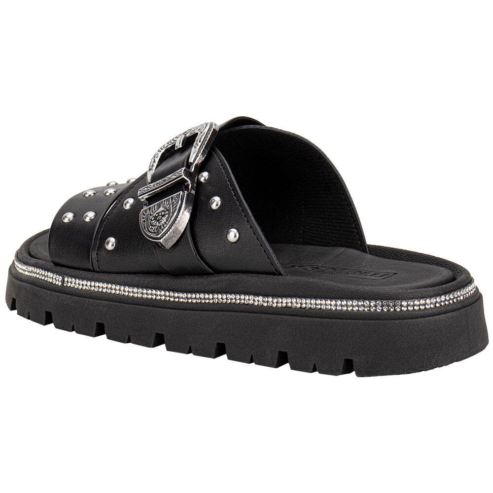 TAMANCO FEMININO FLAT MOLECA 5504303 Preto 3
