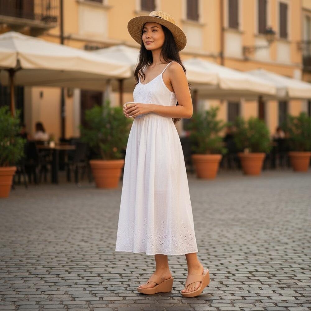 TAMANCO FEMININO ANABELA VIA SCARPA 175718839 Bege 2