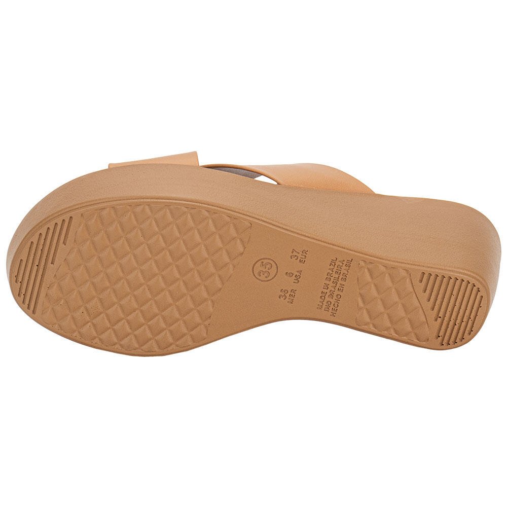TAMANCO FEMININO ANABELA VIA SCARPA 175718845 Bege 4
