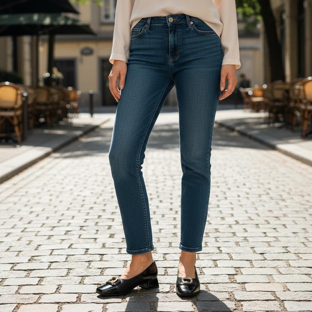 SAPATO FEMININO SALTO GROSSO PICCADILLY 160105 Preto 2